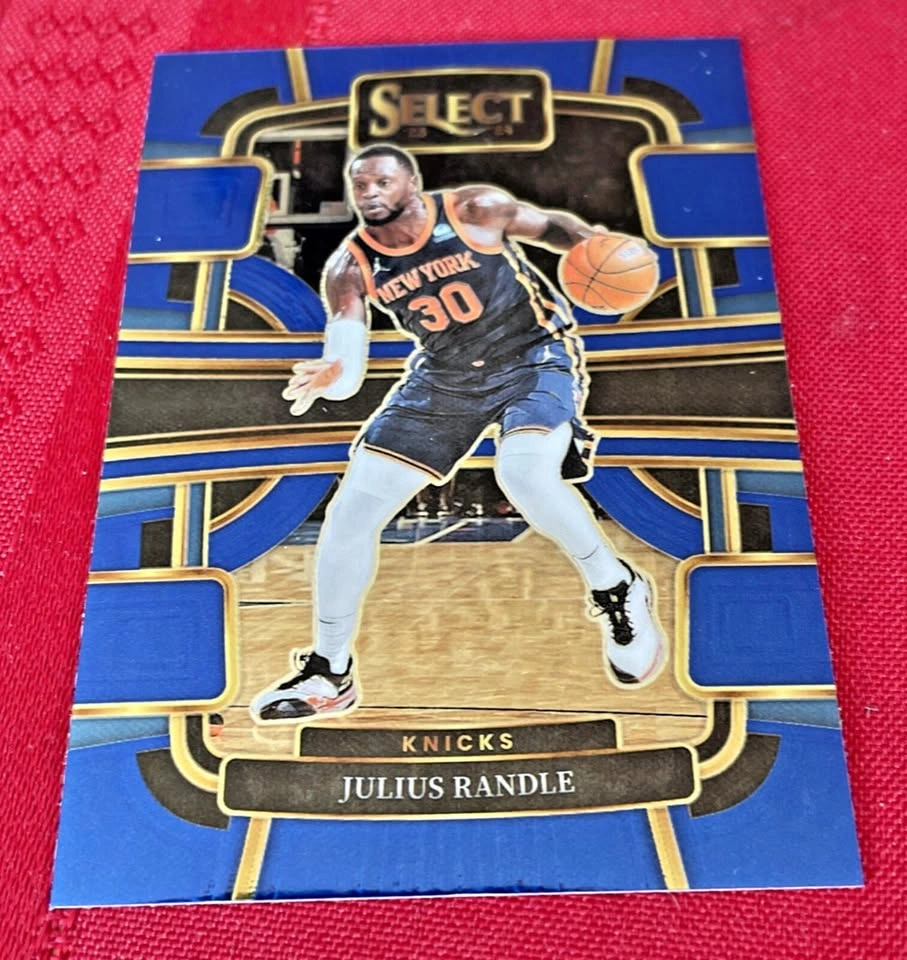 2023-24 Panini Select Julius Randle Blue Prizm #46
