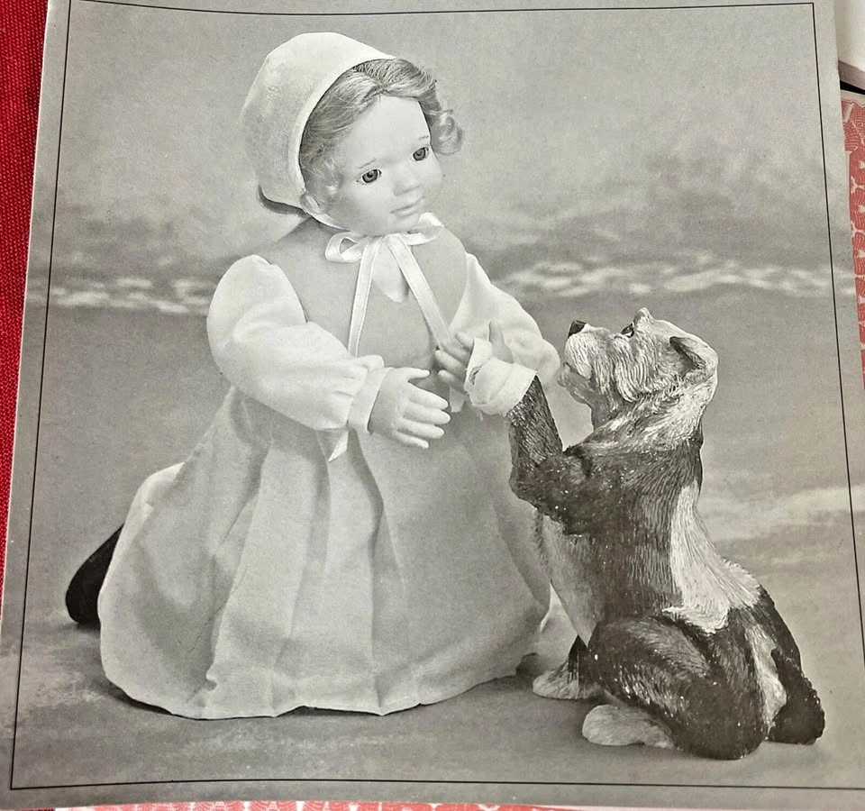 Ashton-Drake Porcelain Doll 1995 Anna Amish Inspirations