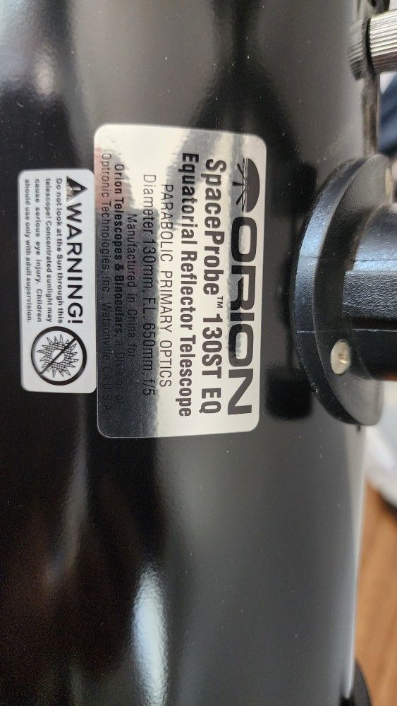 Orion SpaceProbe 130ST EQ Telescope - photo 3