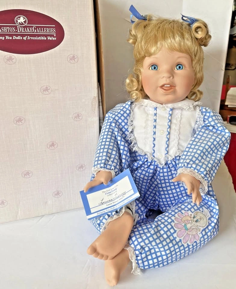 Vintage 98 Aston Drake Tweety and Me Porcelain Doll