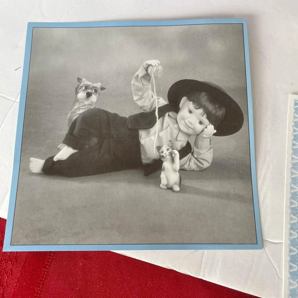 Vintage 1994 Ashton-Drake Porcelain Doll Seth Amish Inspirations