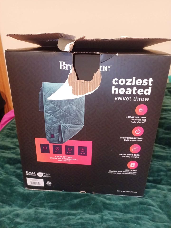 Electric throw blanket - photo 2