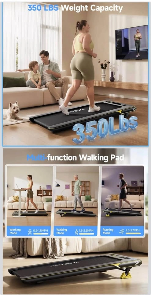 New - YPOO Walking Pad with Incline, 3-in-1 Ultra Slim - photo 5