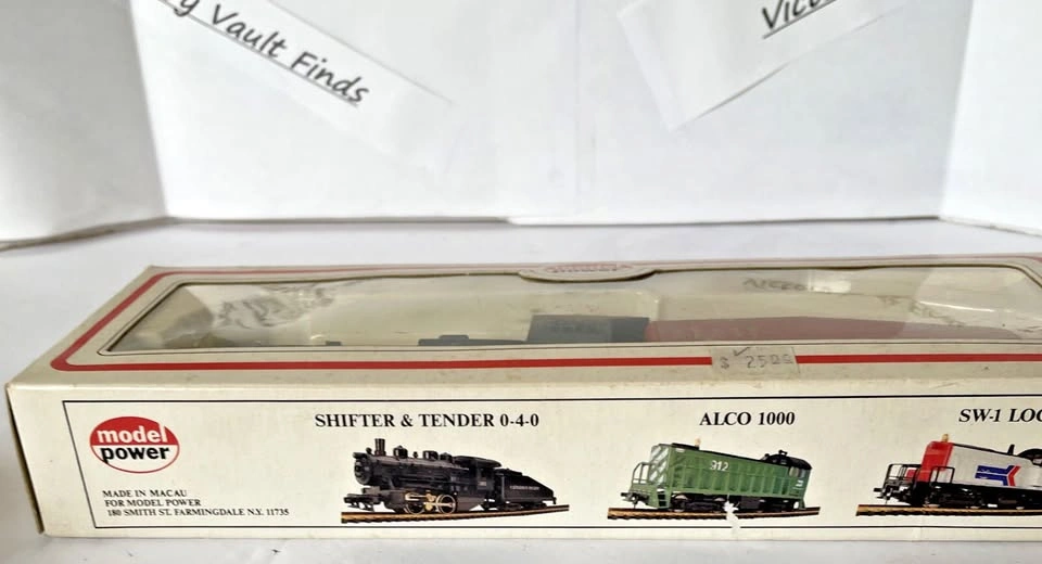20th Century Model Power HO 0-4-0 Shifter Steam Locomotive - photo 5
