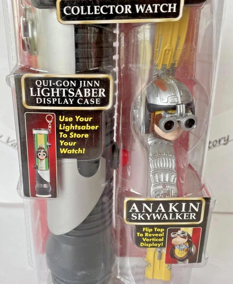 Star Wars Episode 1 Collector Watch w/ Lightsaber Display Case - photo 4