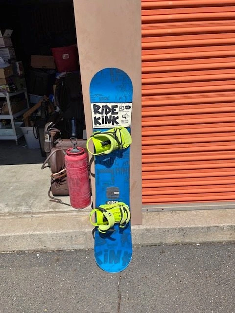 Ride Kink Snowboard with bindings
