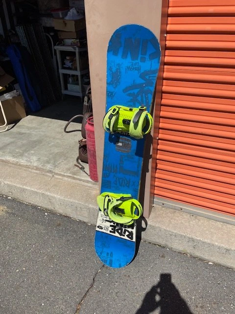 Ride Kink Snowboard with bindings - photo 2