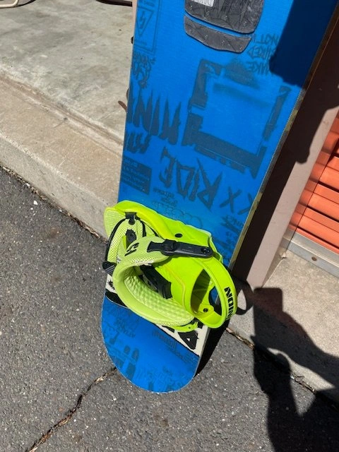 Ride Kink Snowboard with bindings - photo 4