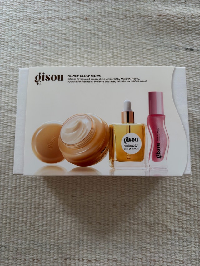 Gisou Honey Glow Icons Hair & Lip Set