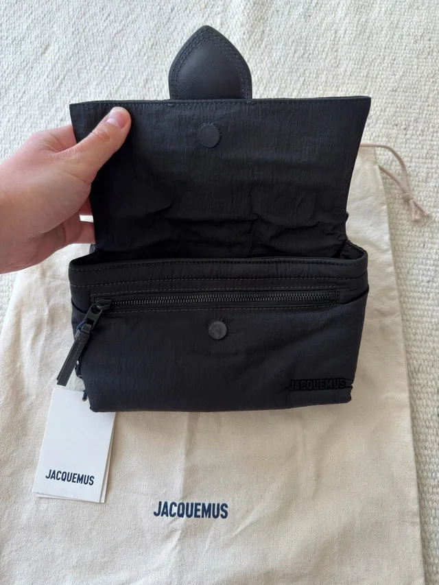Jacquemus La Banane Bambino Belt Bag - Black - photo 2