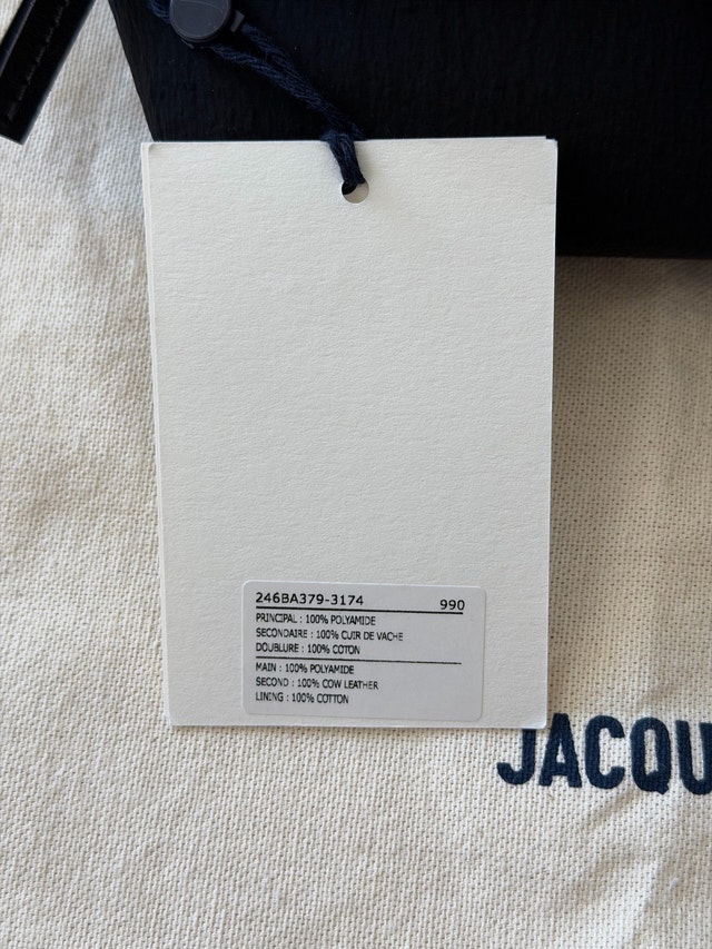 Jacquemus La Banane Bambino Belt Bag - Black - photo 4