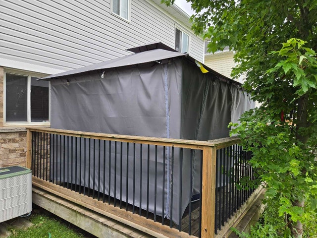 INFLATABLE HOT TUB 10X13 CANOPY LIGHTS CLEANERS FOAM MATS $800 - photo 4
