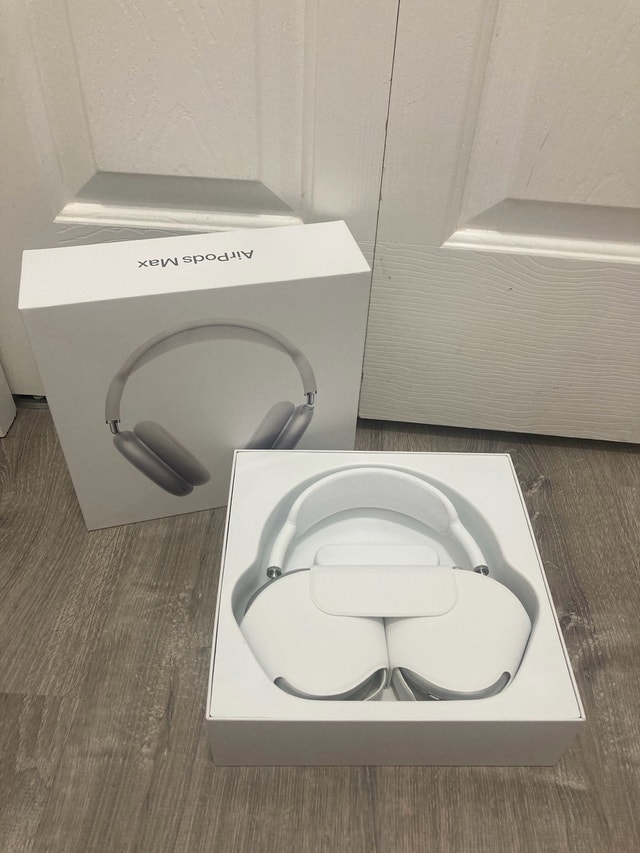 Silver AirPods Max - photo 4
