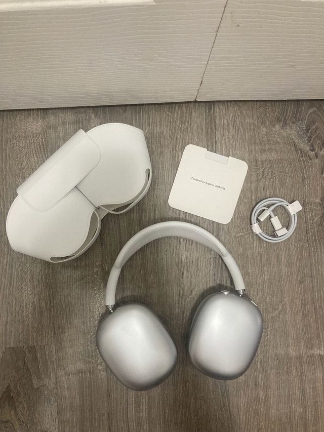Silver AirPods Max - photo 5