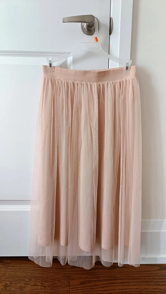 Blush Pink Tulle Skirt