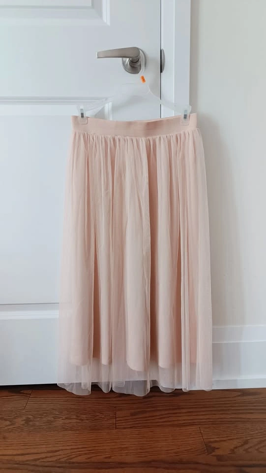 Blush Pink Tulle Skirt - photo 2