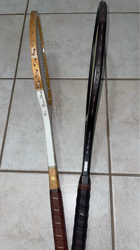 2 Tennis Rackets with a box of few Tennis balls - photo 2