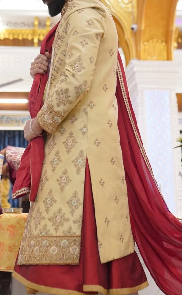 Men's Angrakha Sherwani - photo 3