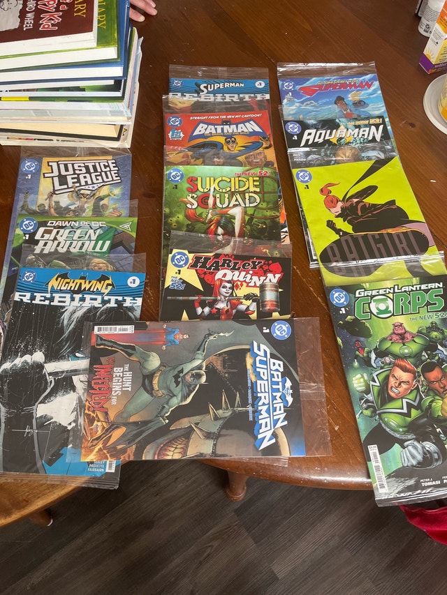 19 comic books