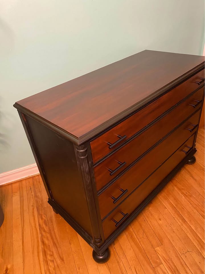 FREE DELIVERY: Modern Mahogany Dresser $350 (HRM) - photo 3