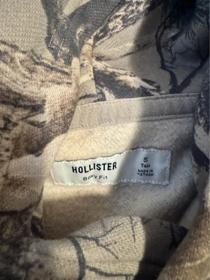 Hollister camo hoodie boxy fit - photo 3