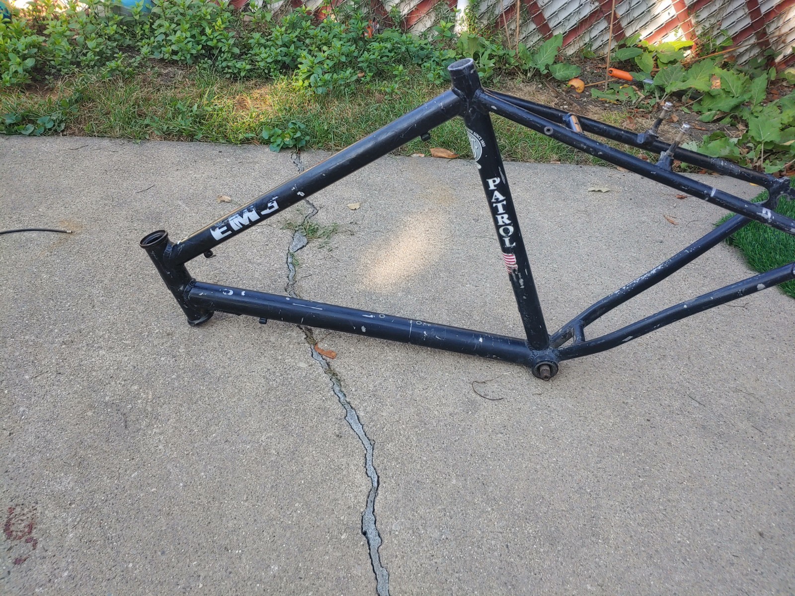 Retro 26in Smith & Wesson EMS Patrol Mountain Bike Frame