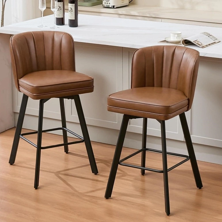Swivel Bar Stool Set of 2 - photo 2