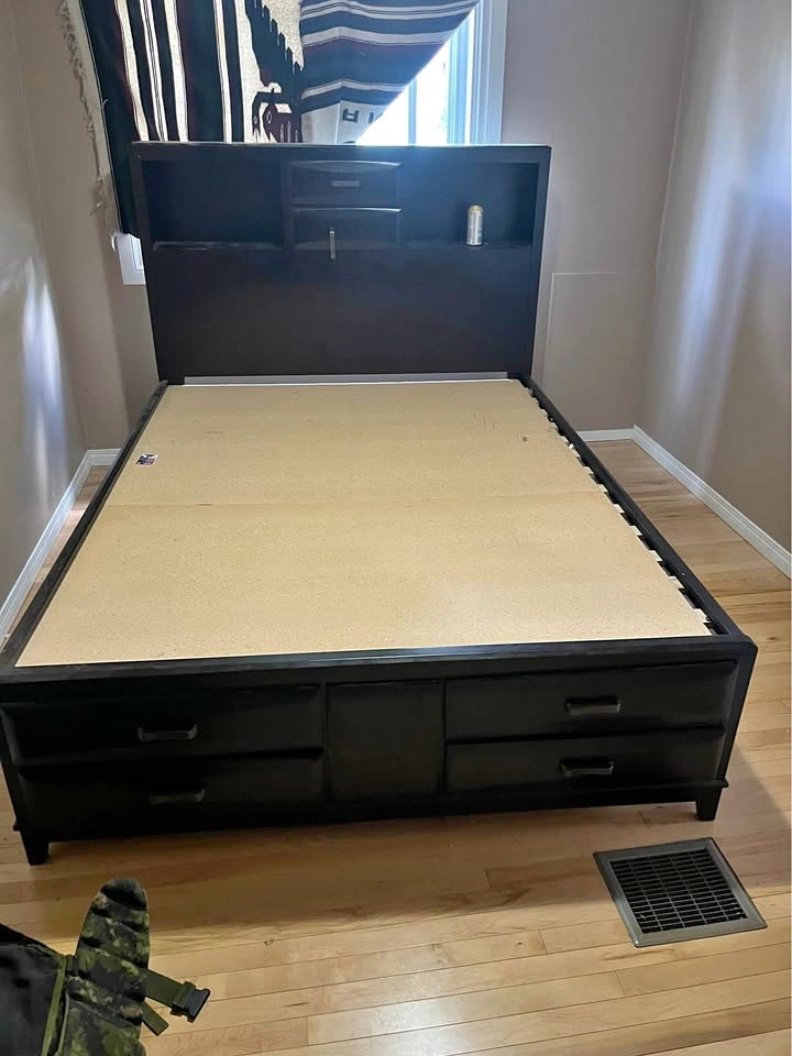 Queen bed frame