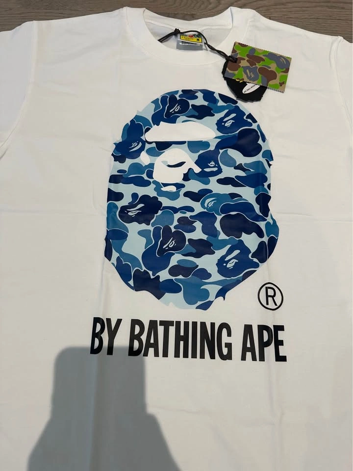 Camo Blue Bape tee - photo 3