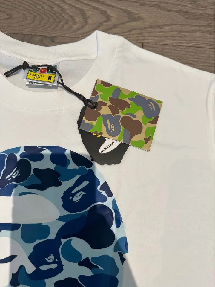 Camo Blue Bape tee - photo 4