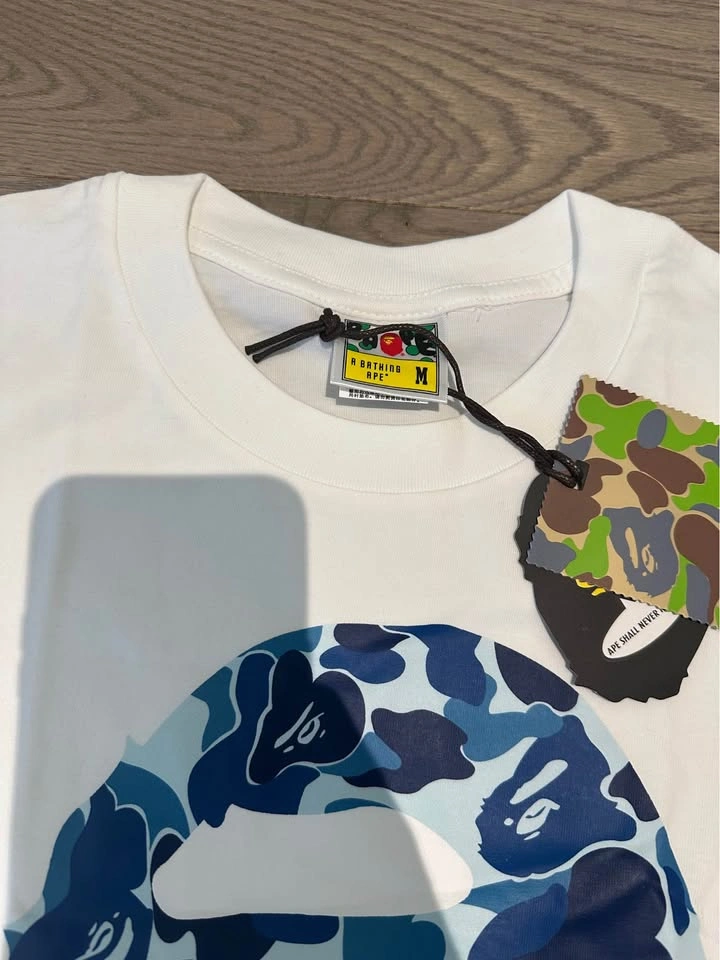 Camo Blue Bape tee - photo 5