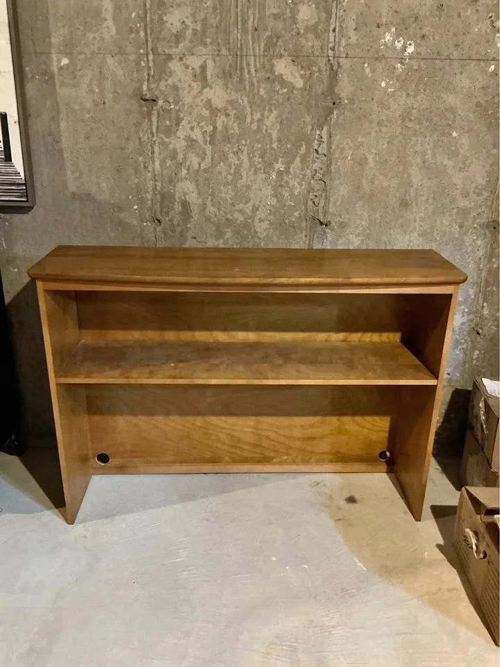 Wooden Desk and Hutch thumbnail