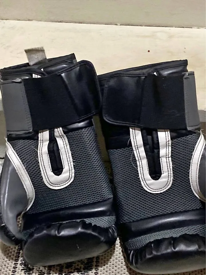 Everlast boxing set for sale! Gloves, bag and stand. thumbnail