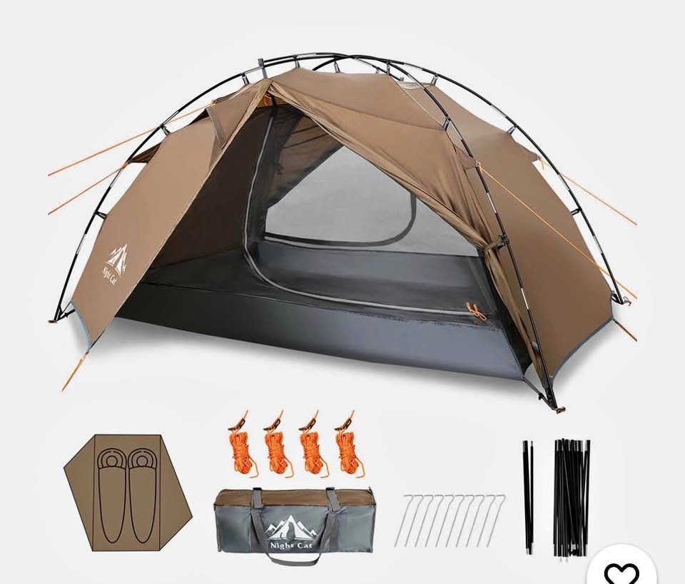 Night Cat External Frame 2 Person Backpacking Tent