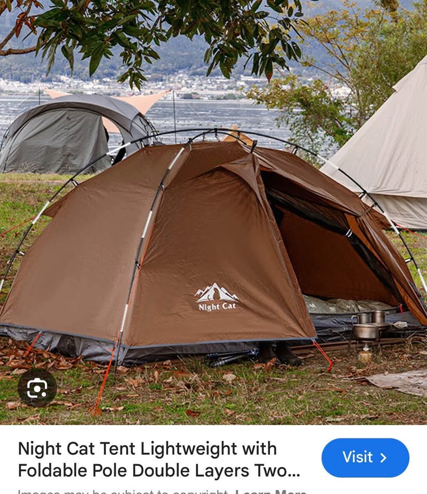Night Cat External Frame 2 Person Backpacking Tent - photo 2