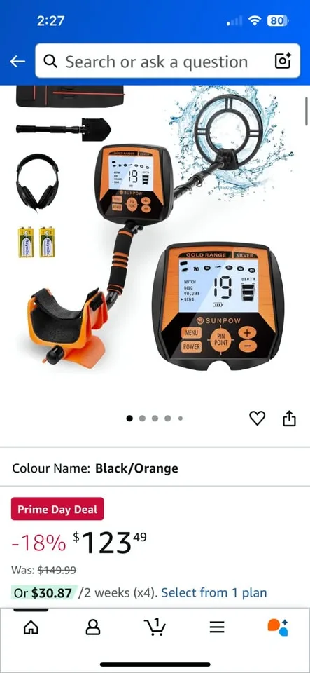 SUNPOW Metal Detector image indicator(3)