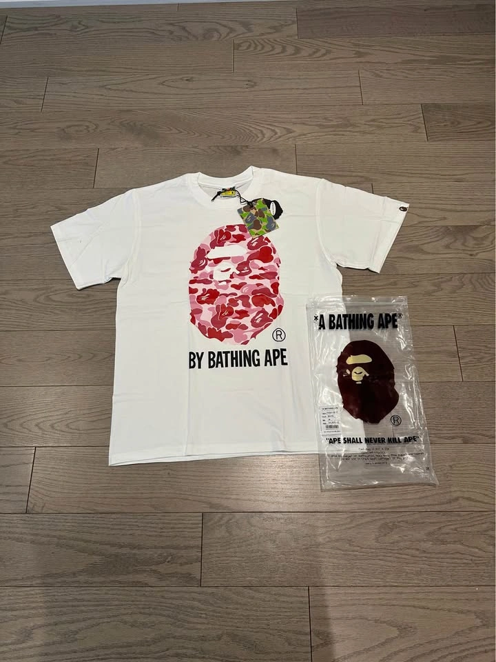 Camo Pink Bape tee - photo 5