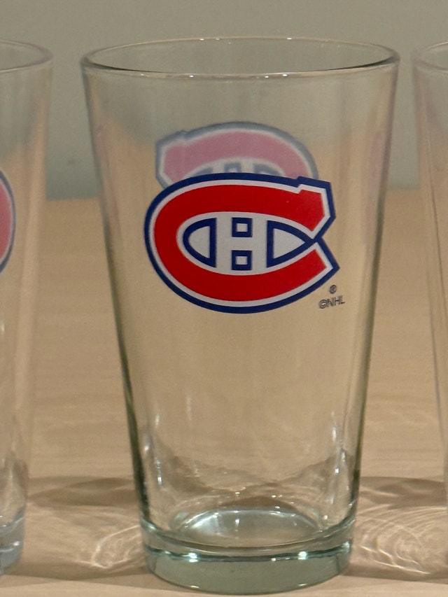 Montreal Canadiens NHL Pint Glasses - Set of 3 - photo 3