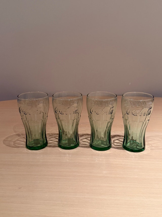 Coca-Cola Glasses 4x