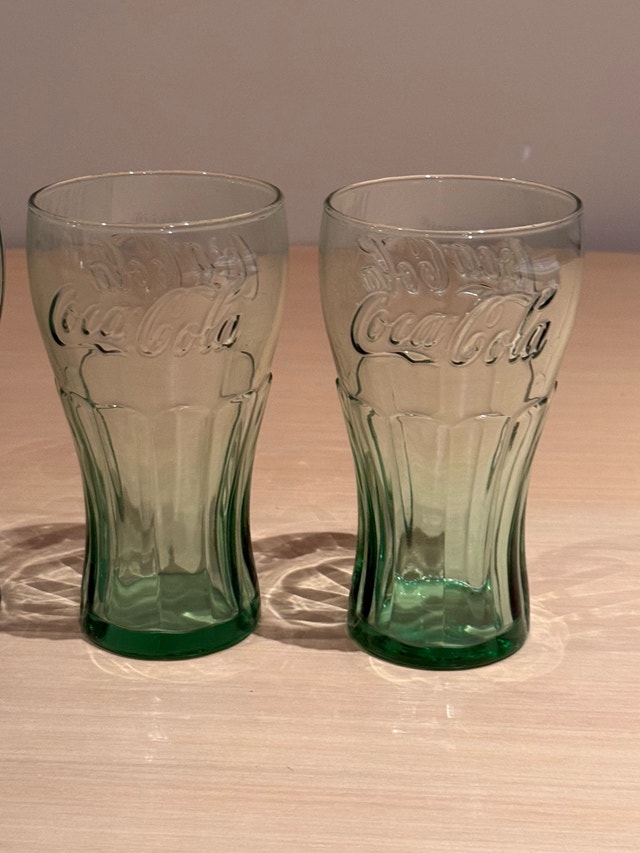Coca-Cola Glasses 4x - photo 2