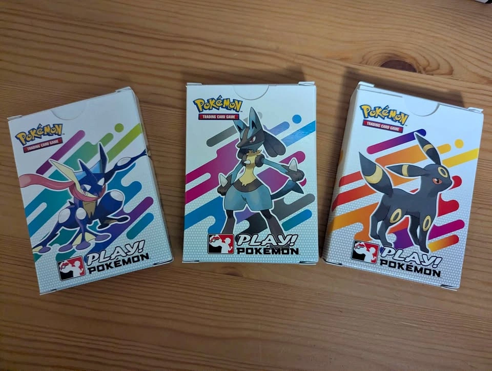 Pokemon PAX Promo Learn To Play, Three Decks, Sealed And Unseale
