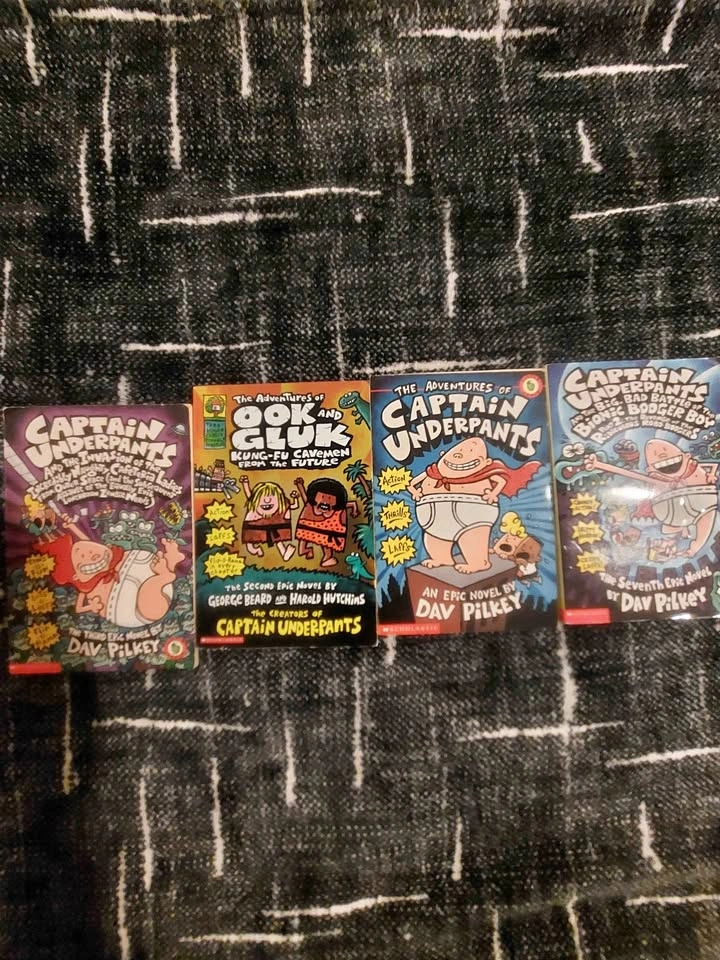 Captain Underpants and Ook and Gluk