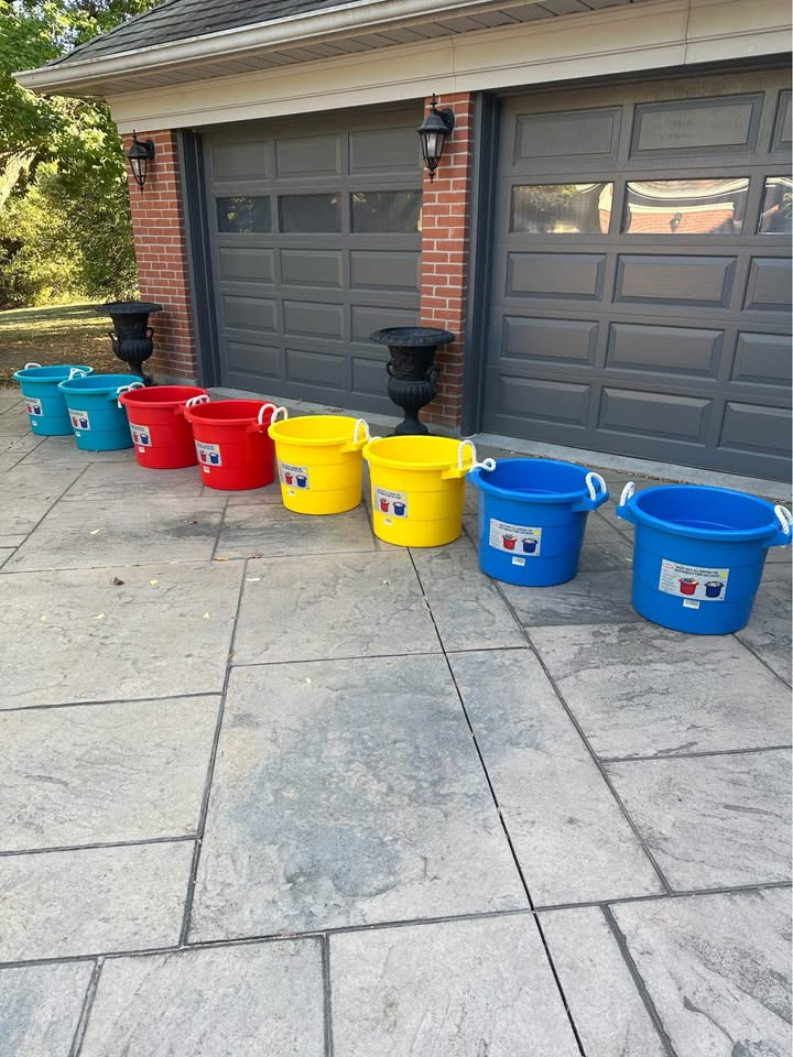 Large Heavy Duty Plastic Tubs 25 dollars Each. - photo 3