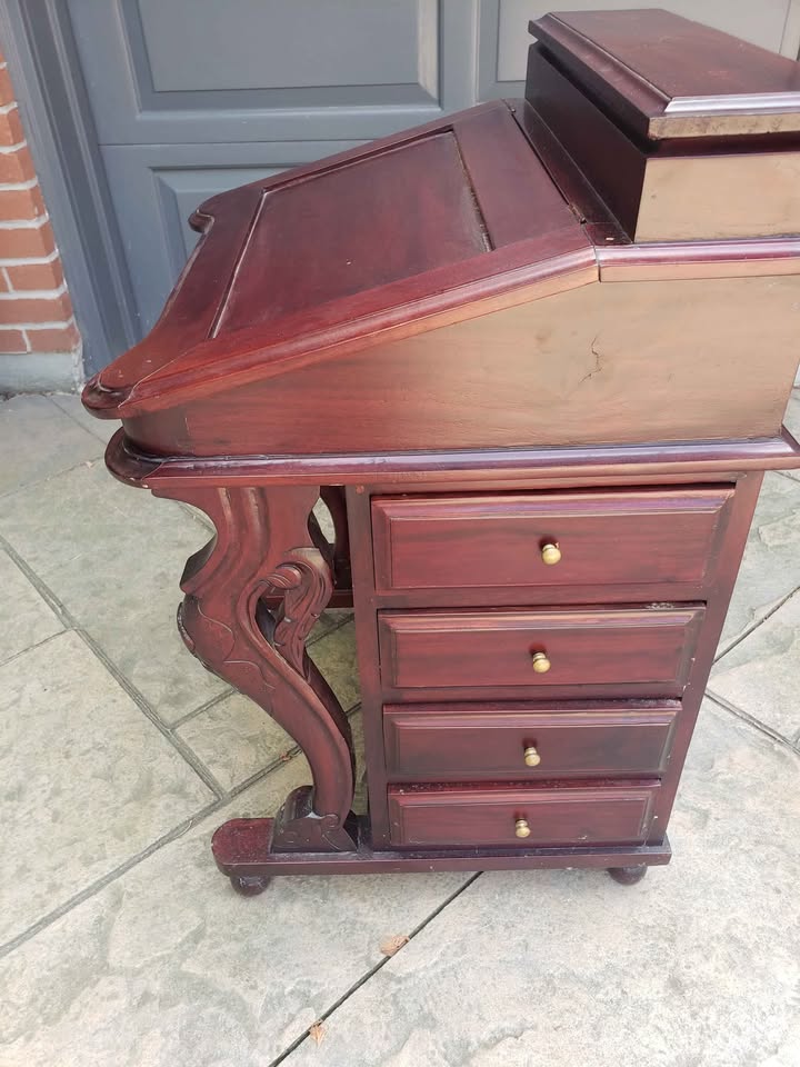 Davenport Desk Cherry Wood - photo 5