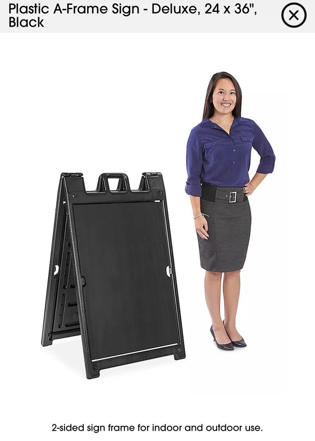 Signicade Deluxe A frame Sandwich board - photo 2