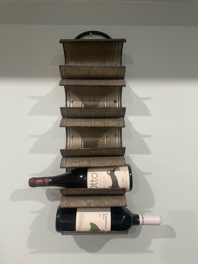 rustic wine rack - photo 4