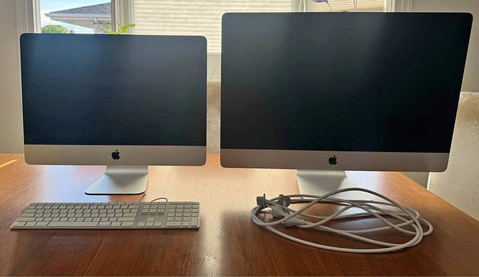 Apple iMac Bundle – 2019 Retina 4K 21.5” + 27” iMac + Keyboard