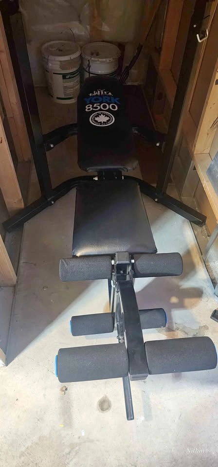 York 8500 with weights