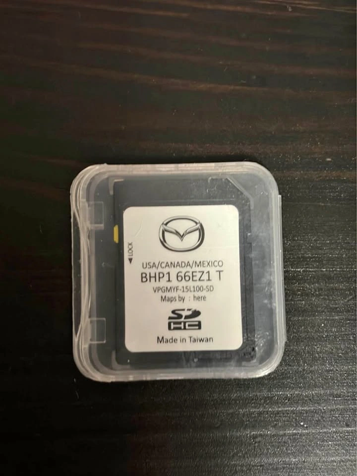2020 Mazda Navigation SD card
