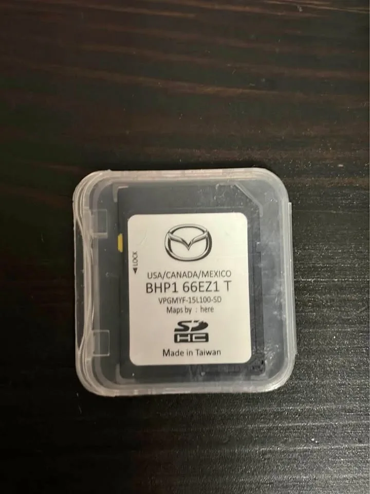 2020 Mazda Navigation SD card